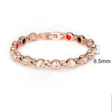 Health Care Magnetic Bracelets Bright Crystal Couple Ornament Birthday Gift