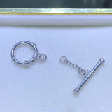925 Sterling Silver Jewelry Clasps and Hooks Set
