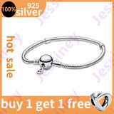925 Sterling Silver Mini Charms Fits Pandra Bracelet