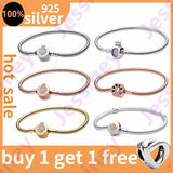 Sterling Silver 925 Mini Charms for Pandra Bracelet