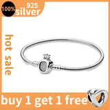 Sterling Silver 925 Mini Charms for Pandra Bracelet