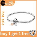 925 Sterling Silver Mini Charms Fits Pandra Bracelet