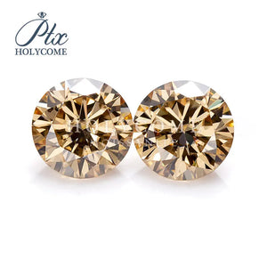 3mm Round Yellow VVS1 Moissanite Stones