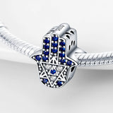 925 Silver Red Heels Charm Beads Fit Bracelet