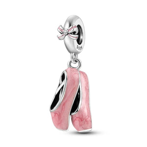 925 Silver Family Tree Dangle Charm Bead