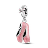 925 Silver Family Tree Dangle Charm Bead