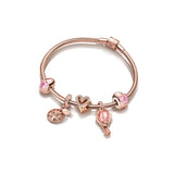 Classic 925 Sterling Silver 3mm Bracelets For Bead Charms DIY Jewelry