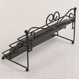 3 Layer Heart Nail Polish Shelf Cosmetic Display Stand Holder Rack Organizer