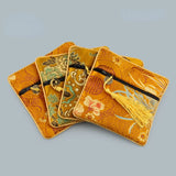Multicolor Square Zipper Bag Lucky Gift Pouch 10pc