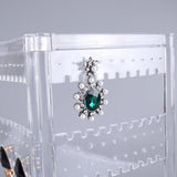 Lady Necklace Stud Earrings Holder Showcase Jewelry Display