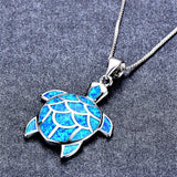Personality Fish Fillet Turtle Pendant Necklace Women