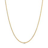 Silver Classic Cable Chain Pan Necklace Pendant Necklace Charm Girlfriends