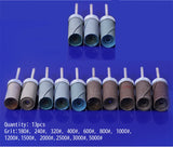 Professional 13pcs Cylinder Sandpaper Rod Jewelry Making Tool