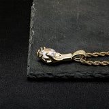 Zircon Advanced Sense Palm Pendant Men Women Accessories