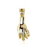 Zircon Advanced Sense Palm Pendant Men Women Accessories