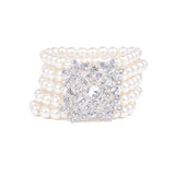 Five-Layer Pearl Bracelet - Wedding Gift & Banquet Jewelry