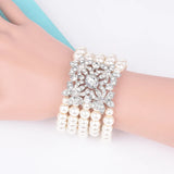 Five-Layer Pearl Bracelet - Wedding Gift & Banquet Jewelry
