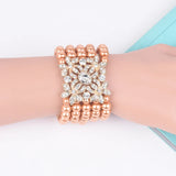 Five-Layer Pearl Bracelet - Wedding Gift & Banquet Jewelry