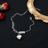 Retro Personality Love Anklet Female Jewelry