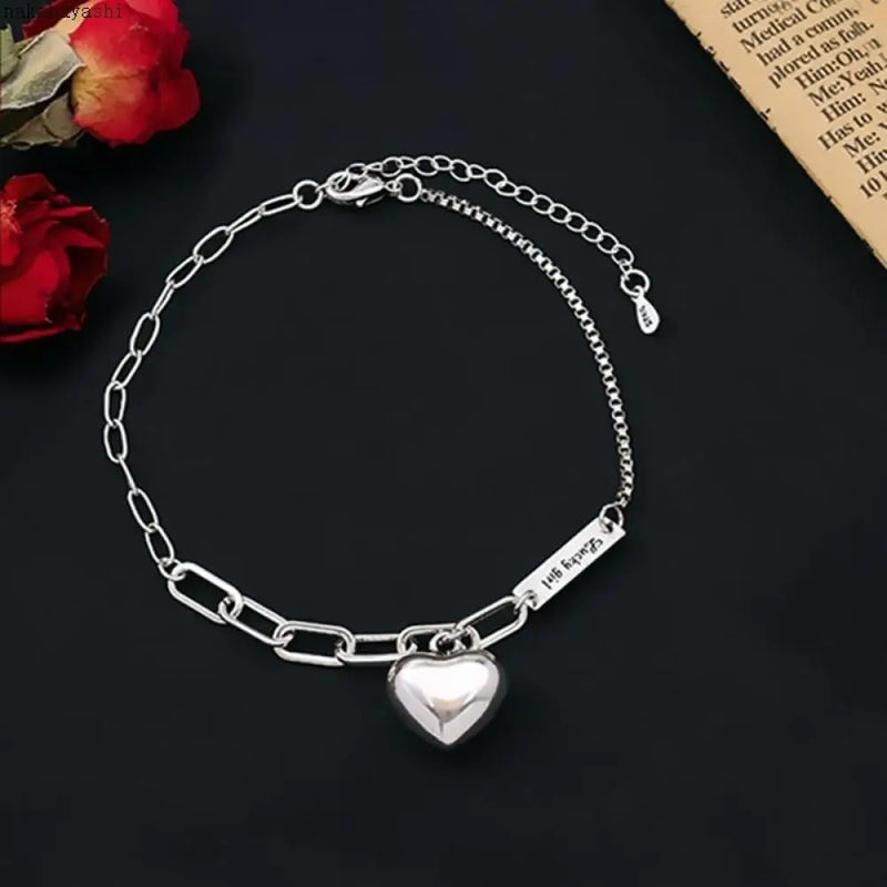 Retro Personality Love Anklet Female Jewelry
