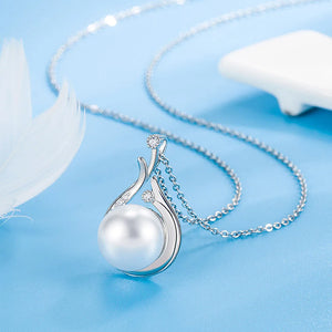 Water Pearl Shell Pendant Necklace Set Women's Jewelry