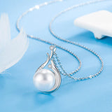 Water Pearl Shell Pendant Necklace Set Women's Jewelry