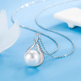 Water Pearl Shell Pendant Necklace Set Women's Jewelry