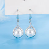 Water Pearl Shell Pendant Necklace Set Women's Jewelry