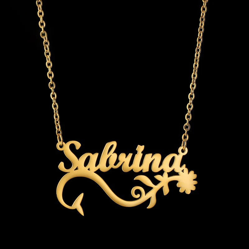 DIY Name Pendant Necklace for Girls