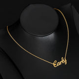 Personalized Name Titanium Steel Necklace for Girlfriend Gift
