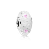 Colorful Glass Beads 925 Sterling Silver Charms for Bracelet