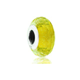 Colorful Glass Beads 925 Sterling Silver Charms for Bracelet
