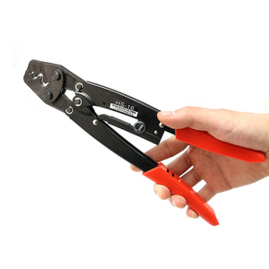 HS-16 Crimping Pliers Cable Lug Crimper Tool Bare Terminal Wire Plier Cutter