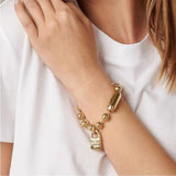 Stainless Steel Silver Bead Necklace - Perfect Gift for Women