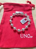 Stainless Steel Silver Bead Necklace - Perfect Gift for Women