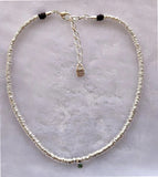 HSC Spanish Uno Small Crystal Beaded Necklace Bracelet Set