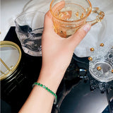 HUAMI CZ Zircon High-end Jewelry Bracelet Party Fine Jewelry