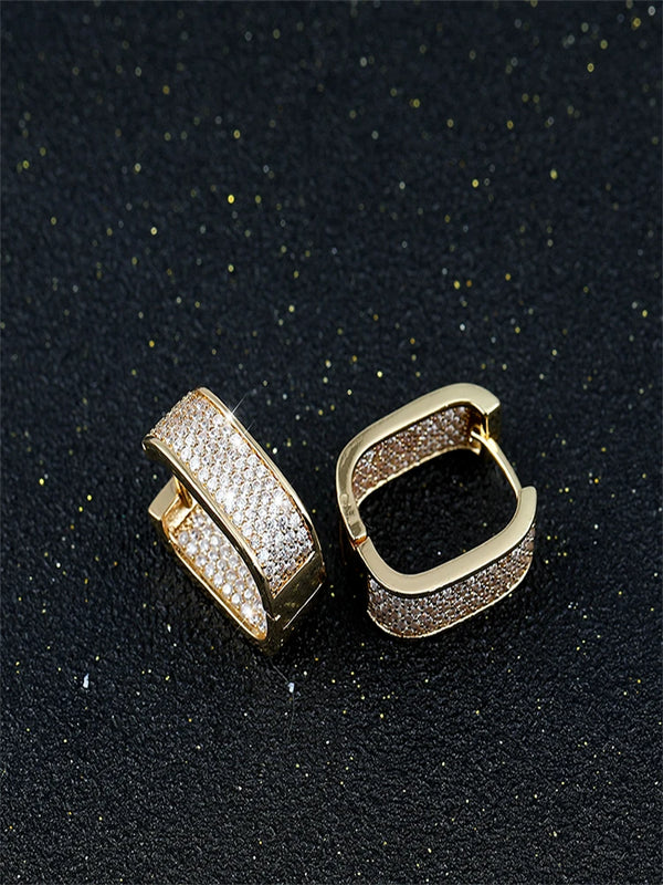 HUAMI Zirconium Earrings for Women