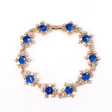HUAMI Lucky Sun Flower Bracelet Zircon Christmas Gift Women