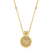 HUAMI Necklace Pendant Perfume Bottle Silver Bead Chain Sweater Jewelry