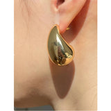 Chunky Large Big Water Drop Earrings for Women Girls