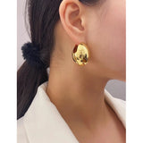 Chunky Large Big Water Drop Earrings for Women Girls