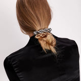 Metal Geometric Rectangle Multilayer Hair Clip for Women