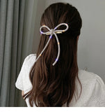 Zircon Bow Dress Brooch for Women Girls