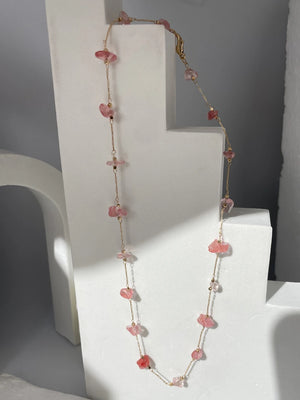 Colorful Acrylic Clear Stones Choker Necklace for Women
