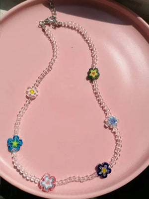 Acrylic Butterfly Necklace for Women Party Jewellery