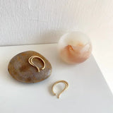 Double Layer Metal Ear Bone Clip Earrings