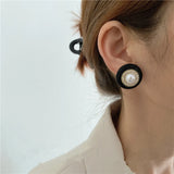 Baroque Pearl Ear Clips, No Piercing Needed, Women's Party Jewelry