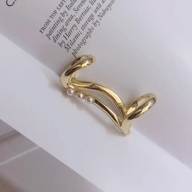 Geometric Punk Metal Ear Cuff Earrings Without Piercing