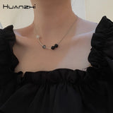 Purple Beaded Necklace for Women